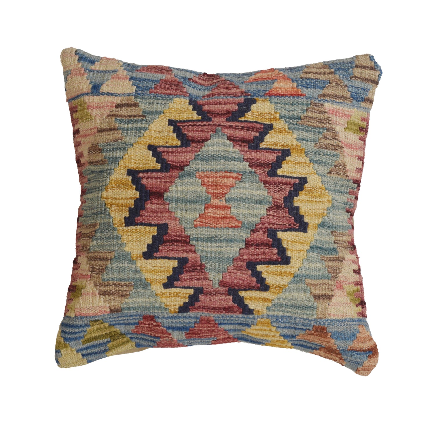 Kilim Cushion Cover 1' 6" x 1' 6" ft / 45 x 45 cm - No. 22222