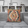 Handmade Kilim Cushion Covers 1' 5" x 1' 6" ft / 44 x 46 cm - No. 22256