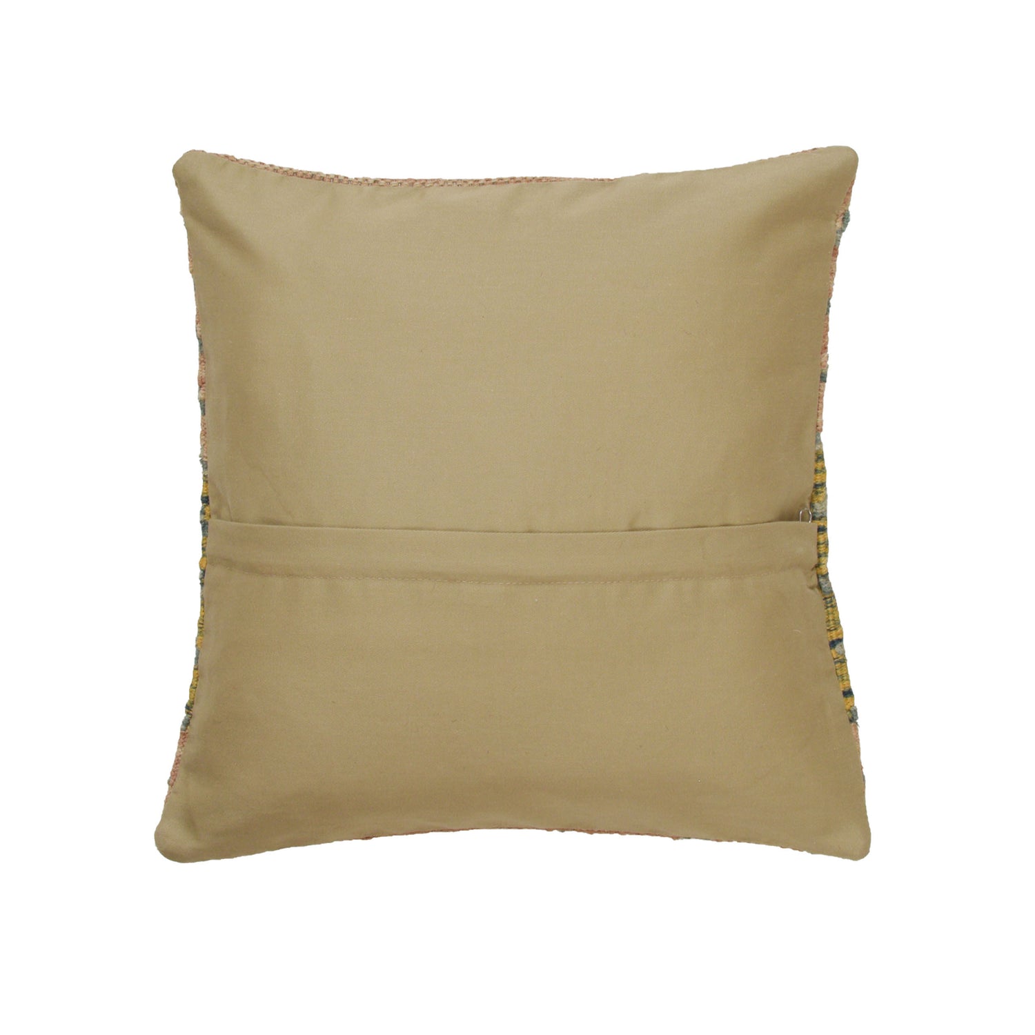 Square Size Kelim Cushion 1' 4" x 1' 3" ft / 40 x 39 cm - No. 22406