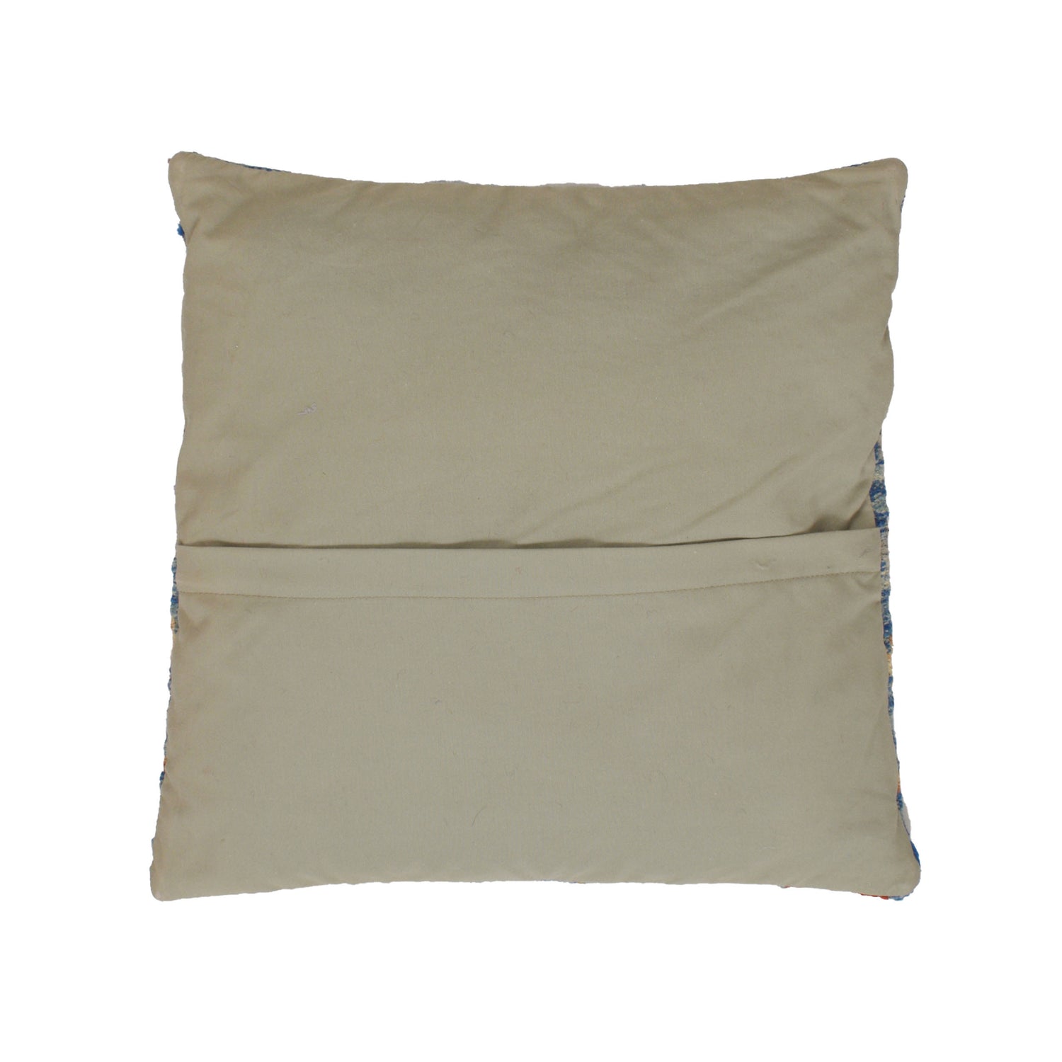 Hand Knotted Kilim Cushion 1' 5" x 1' 5" ft / 42 x 42 cm - No. 24002