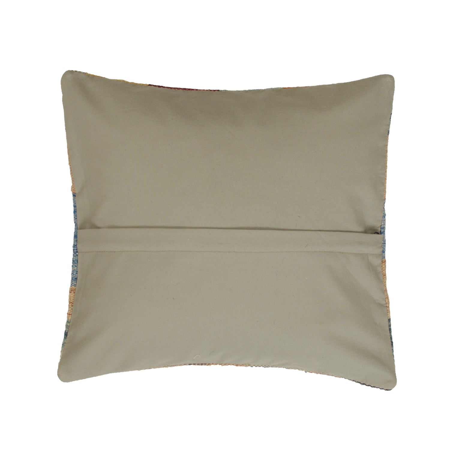 Afghan Kilim Cushion 1' 4" x 1' 5" ft / 40 x 44 cm - No. 24012