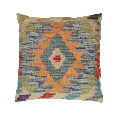 Kilim Cushion Covers for Your Home 1' 6" x 1' 5" ft / 45 x 44 cm - No. 24018