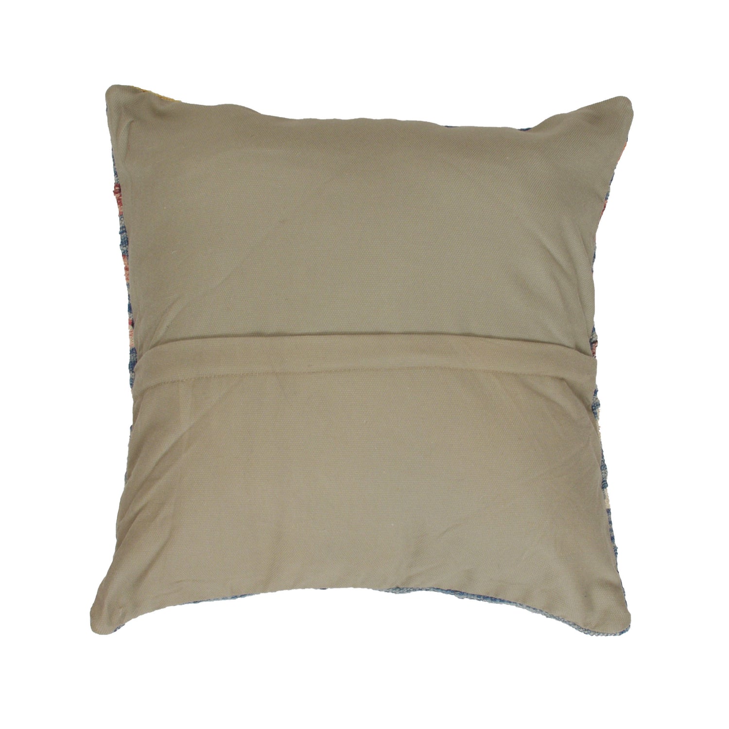 Hand Knotted Kilim Cushion 1' 5" x 1' 5" ft / 44 x 44 cm - No. 24084