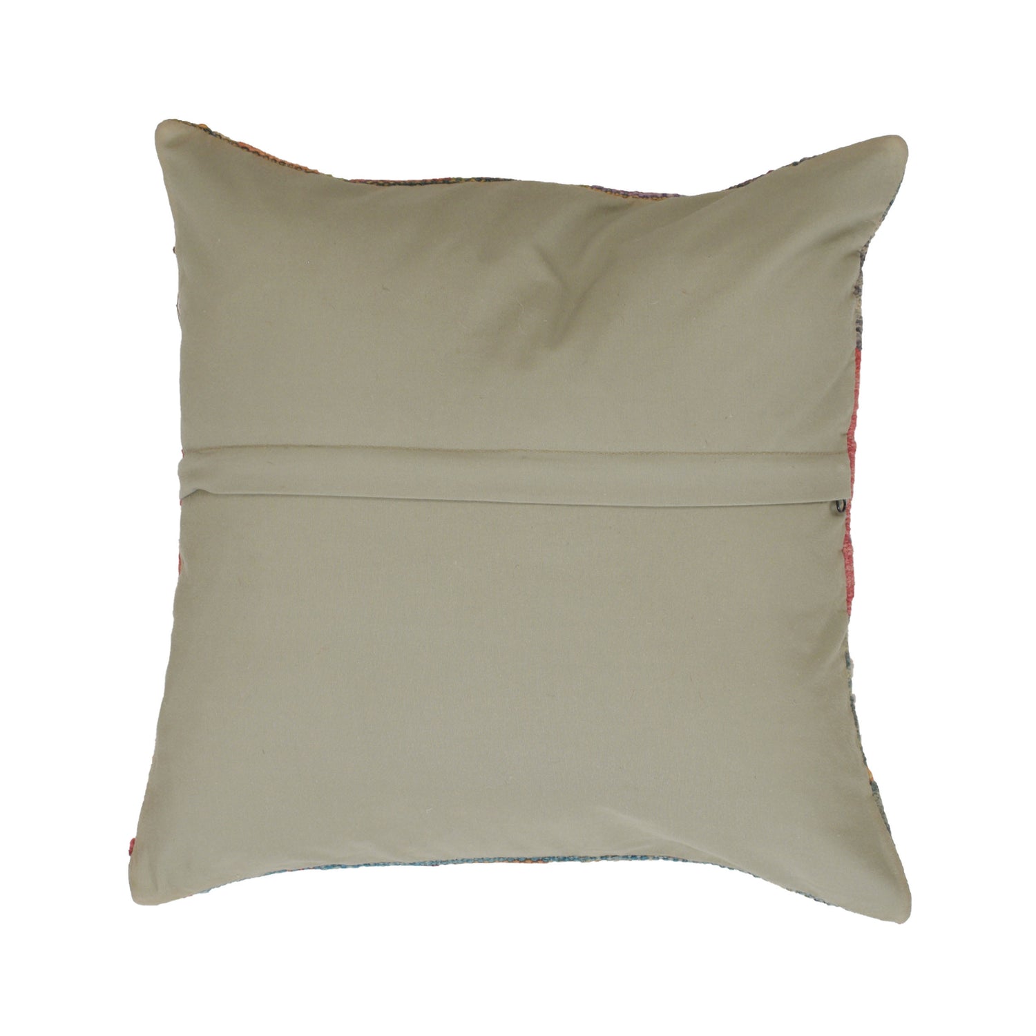 Hand Knotted Kilim Cushion 1' 6" x 1' 5" ft / 45 x 44 cm - No. 24099