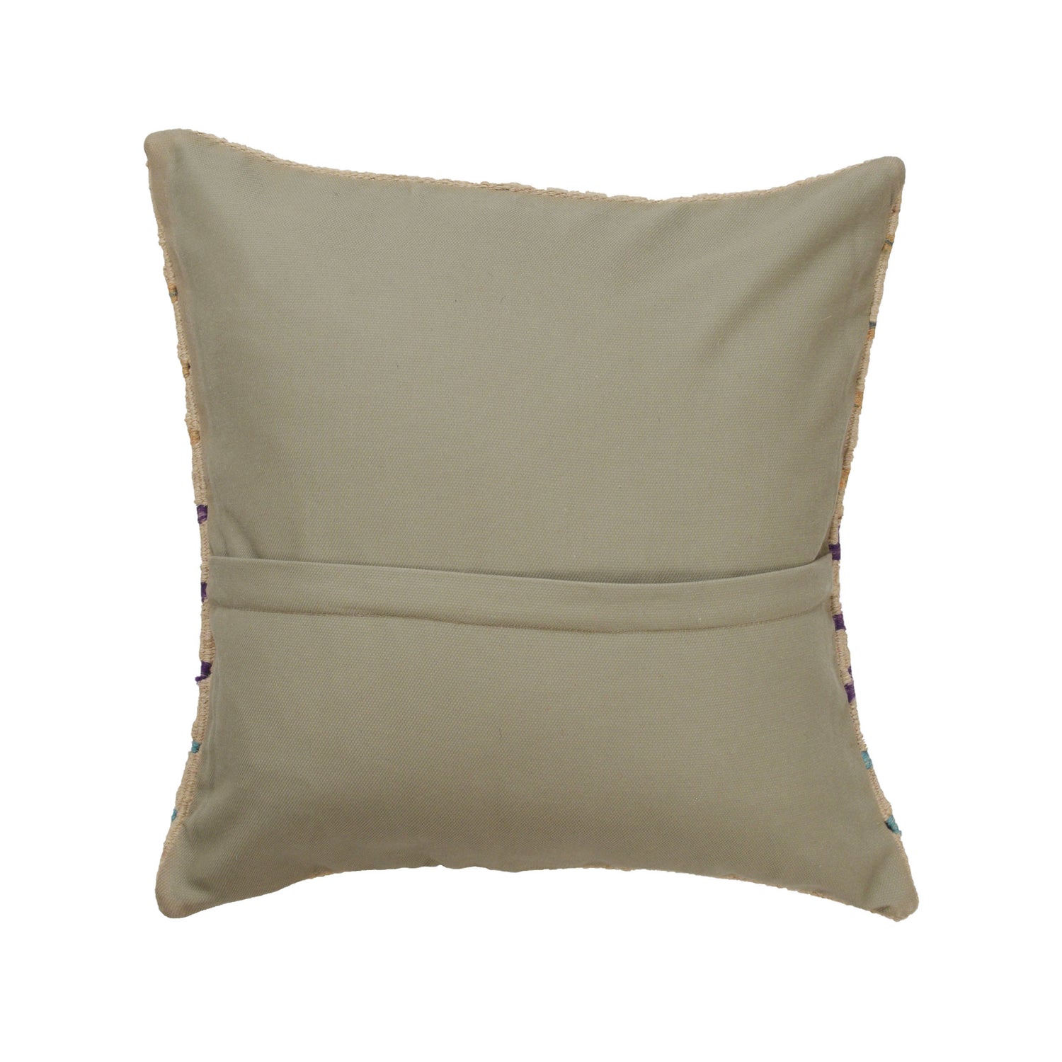 Hand Knotted Kilim Cushion 1' 6" x 1' 5" ft / 45 x 44 cm - No. 24100