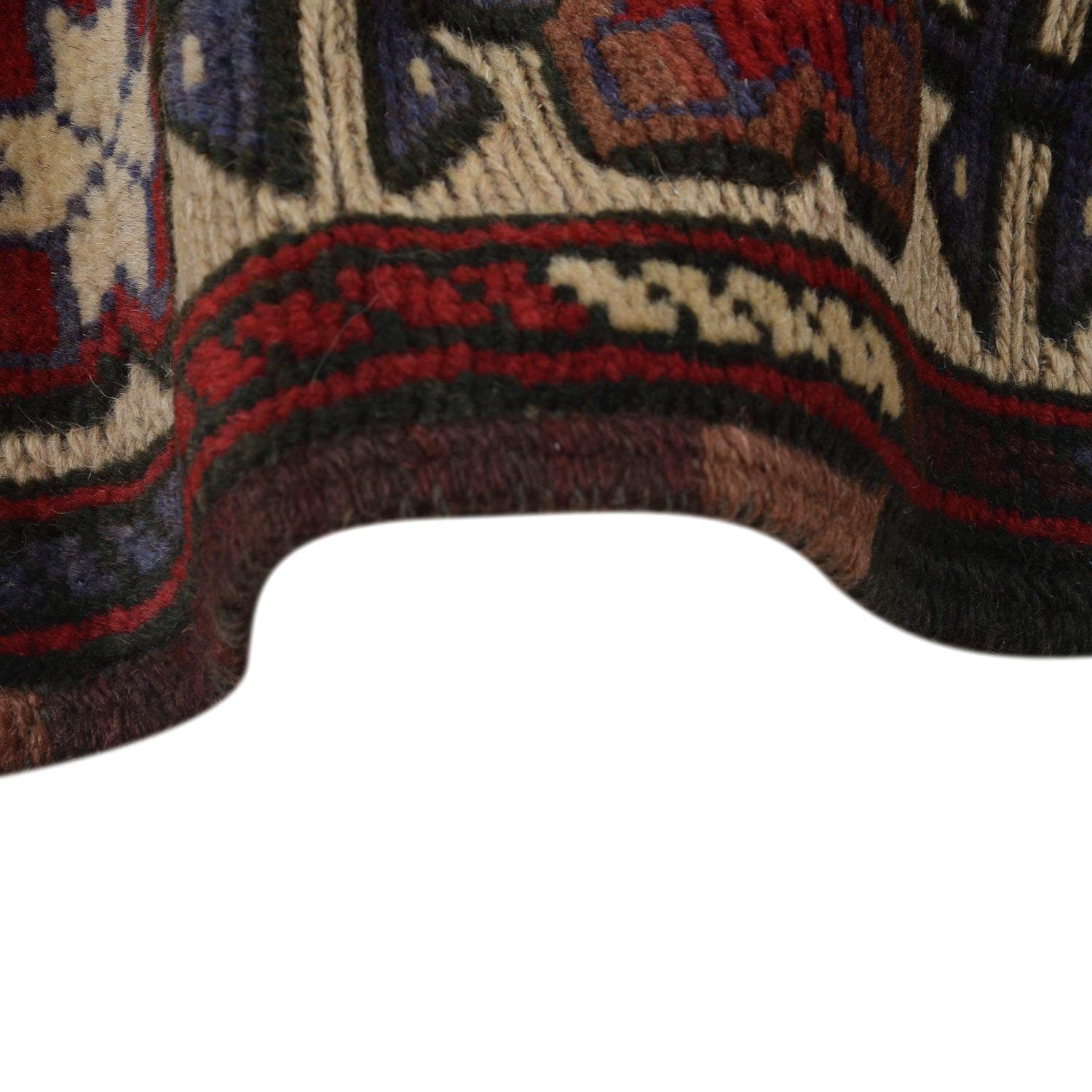 Oriental Barjasta Kilim Carpet 3' 10" x 6' 2" ft / 118 x 189 cm - No. 2491