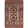 Oriental Barjasta Kilim Carpet 4' 0" x 5' 11" ft / 122 x 180 cm - No. 2518