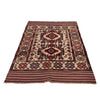 Oriental Barjasta Kilim Carpet 4' 0" x 5' 11" ft / 122 x 180 cm - No. 2518