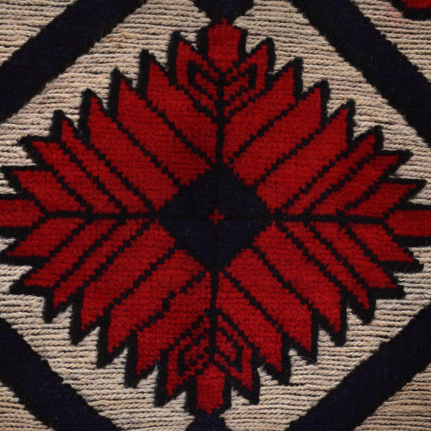 Oriental Barjasta Kilim Carpet 4' 4" x 5' 10" ft / 131 x 177 cm - No. 2520