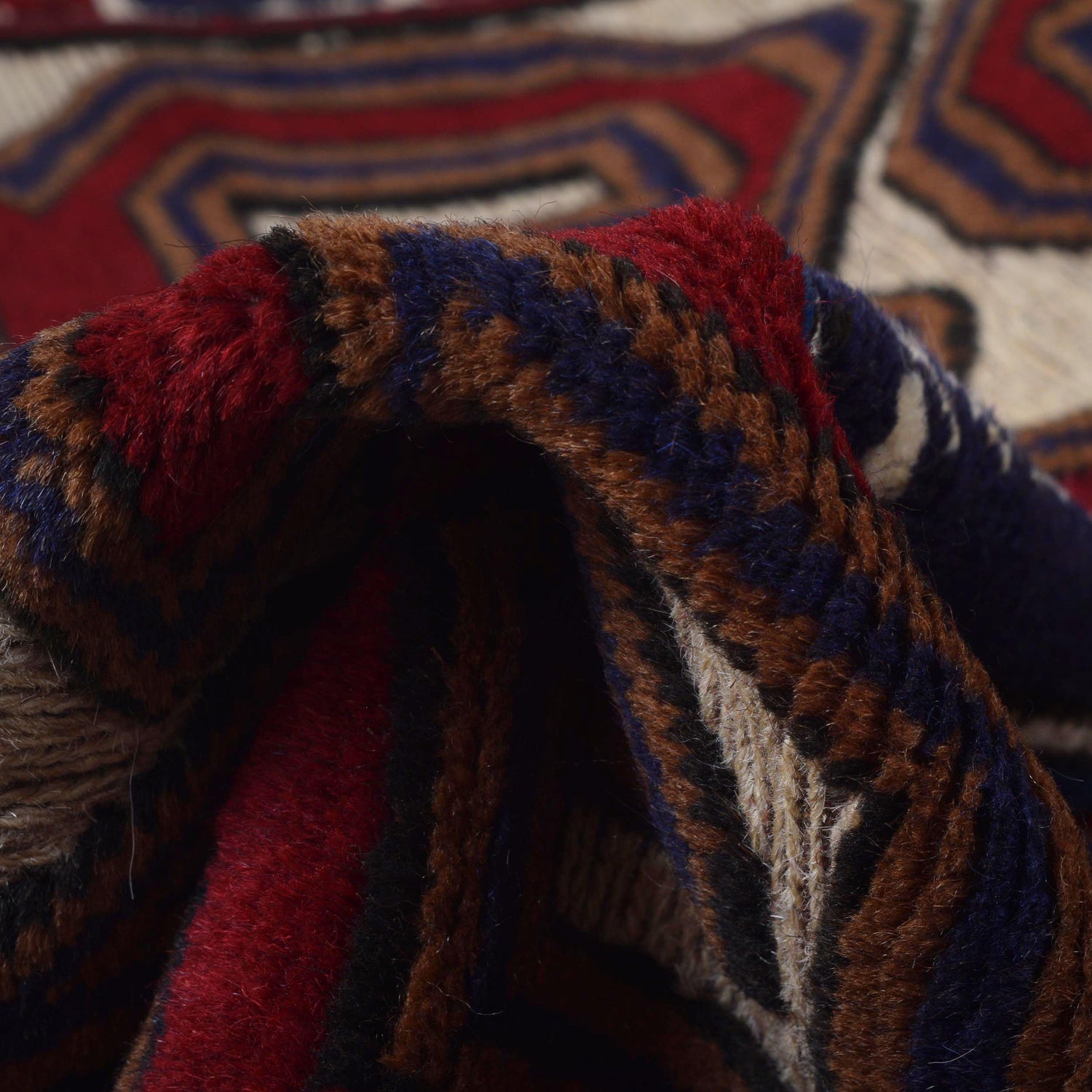 Oriental Barjasta Kilim Carpet 3' 11" x 5' 10" ft / 119 x 178 cm - No. 2524