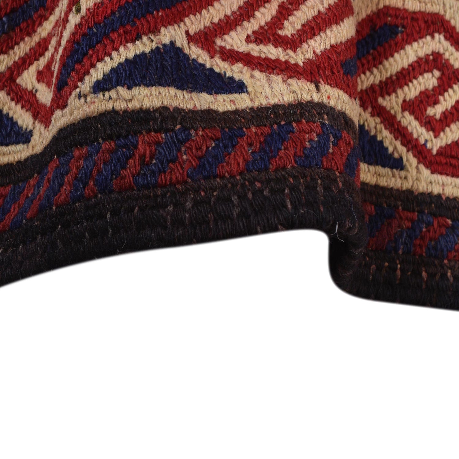 Handmade Flat Weave Kilim 6' 8" x 8' 8" ft / 204 x 265 cm - No. 2542