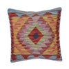 Vegetable Kilim Cushion Cover 1' 6" x 1' 7" ft / 45 x 49 cm - No. 25650