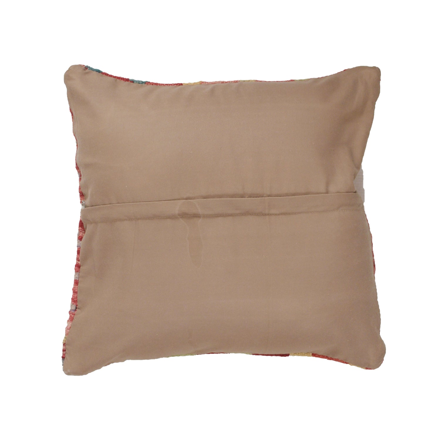Square Size Kelim Cushion 1' 4" x 1' 4" ft / 41 x 41 cm - No. 25767