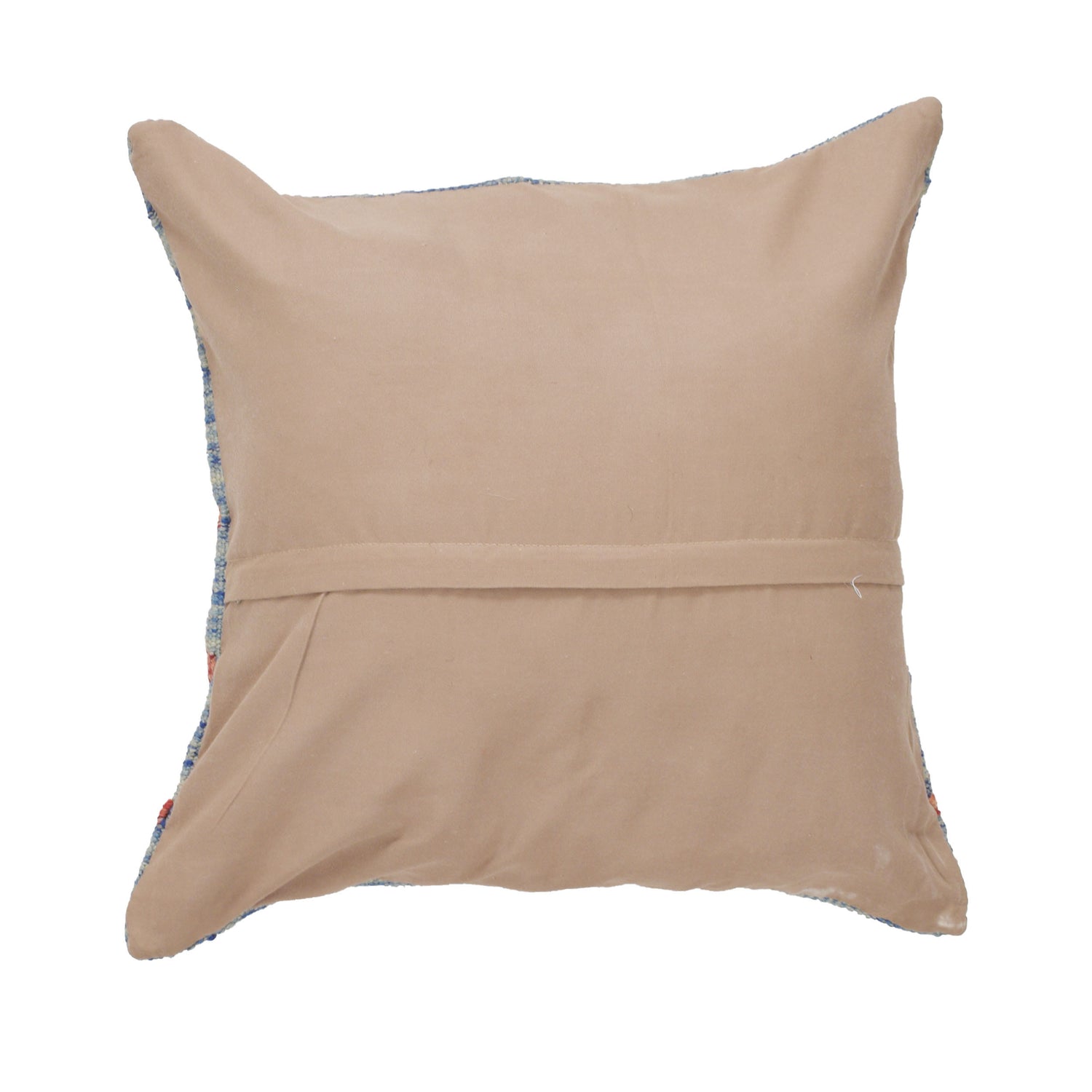 Afghan Kilim Cushion 1' 6" x 1' 5" ft / 45 x 44 cm - No. 25806