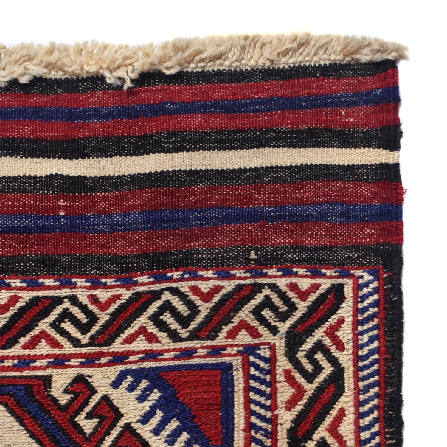 Afghan Saghari Kilim 6' 10" x 9' 4" ft / 208 x 285 cm - No. 2611
