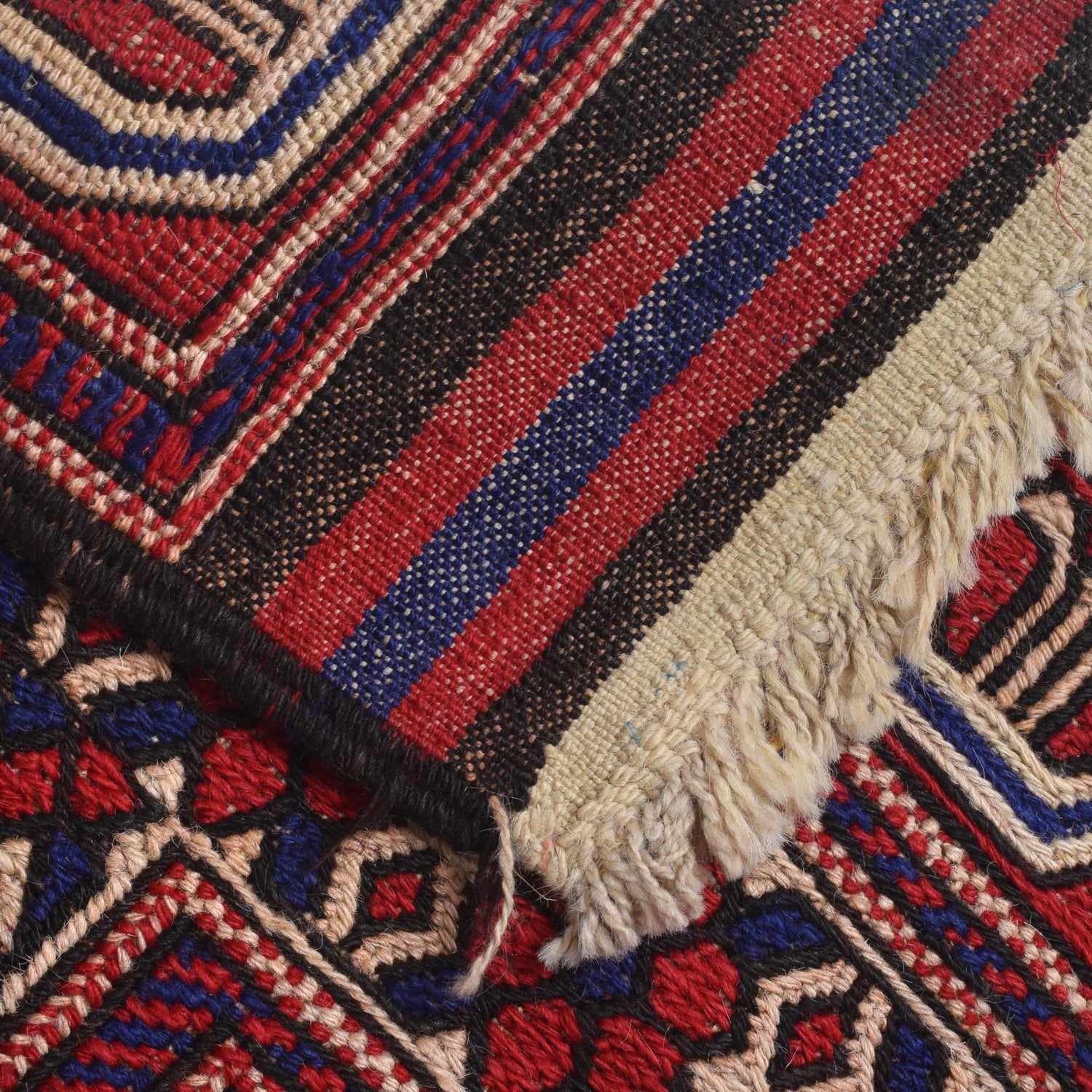 Afghan Saghari Kilim 7' 1" x 9' 7" ft / 215 x 292 cm - No. 2617