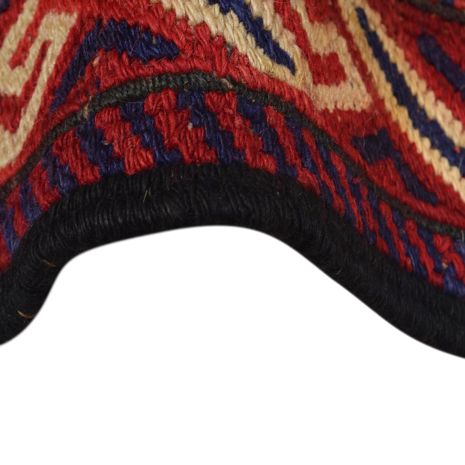 Afghan Saghari Kilim 6' 7" x 9' 2" ft / 201 x 280 cm - No. 2672