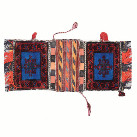 Khorjin Saddle Carpet 1' 1" x 2' 5" ft / 34 x 73 cm - No. 2791