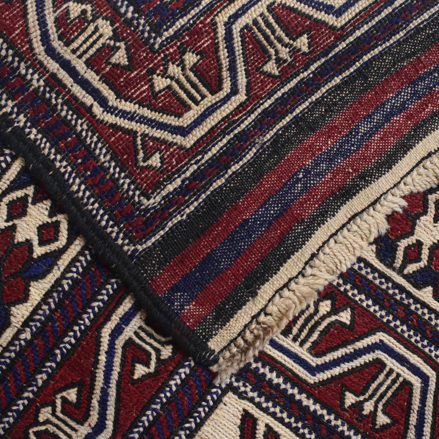Afghan Saghari Kilim 6' 11" x 9' 6" ft / 212 x 289 cm - No. 2947