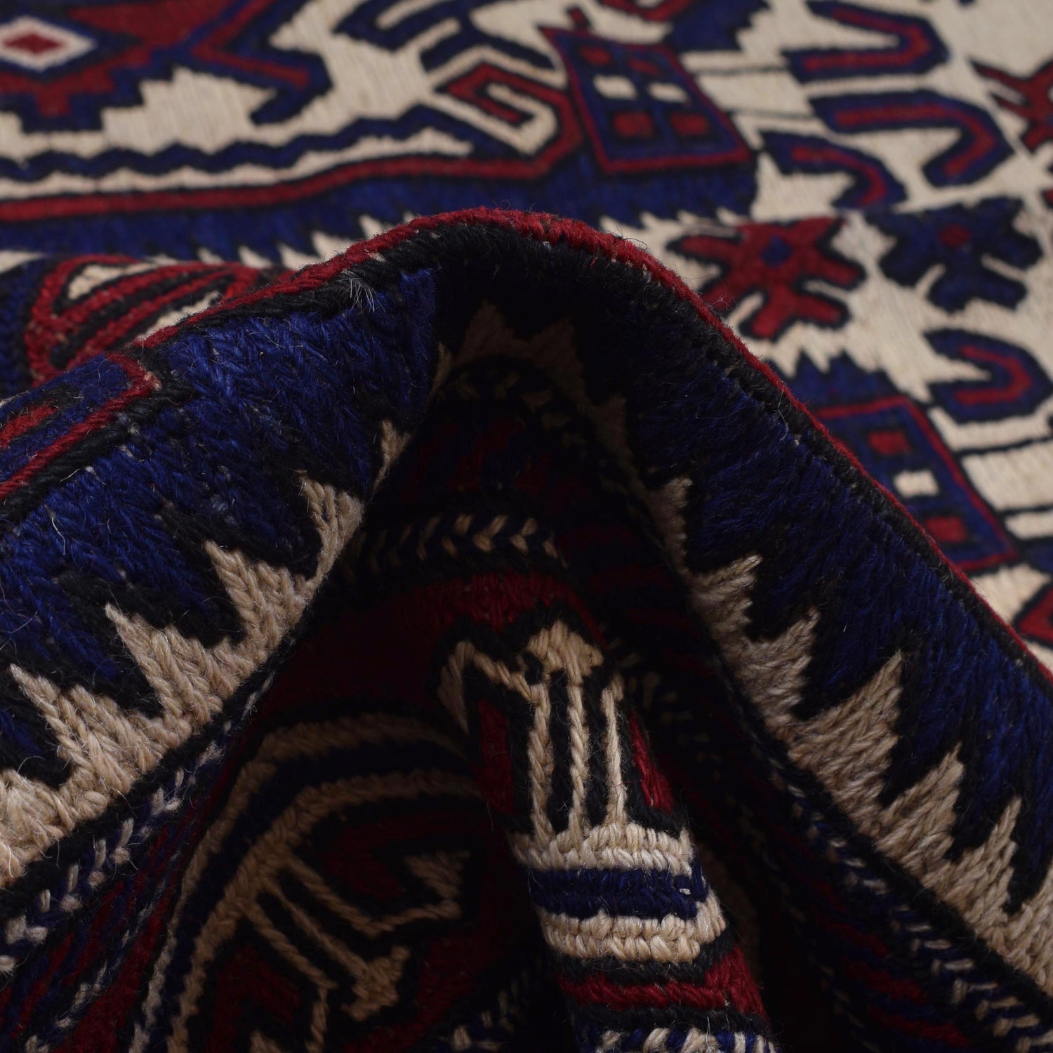 Afghan Saghari Kilim 6' 11" x 9' 6" ft / 212 x 289 cm - No. 2947
