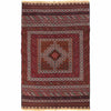 Handmade Maliki Kilim 4' 2" x 6' 7" ft / 126 x 200 cm - No. 3071