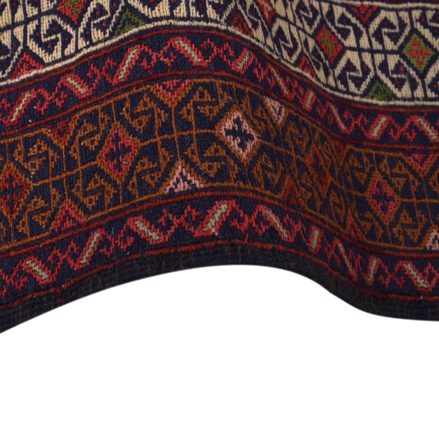 Handmade Maliki Kilim 4' 2" x 6' 7" ft / 126 x 200 cm - No. 3071