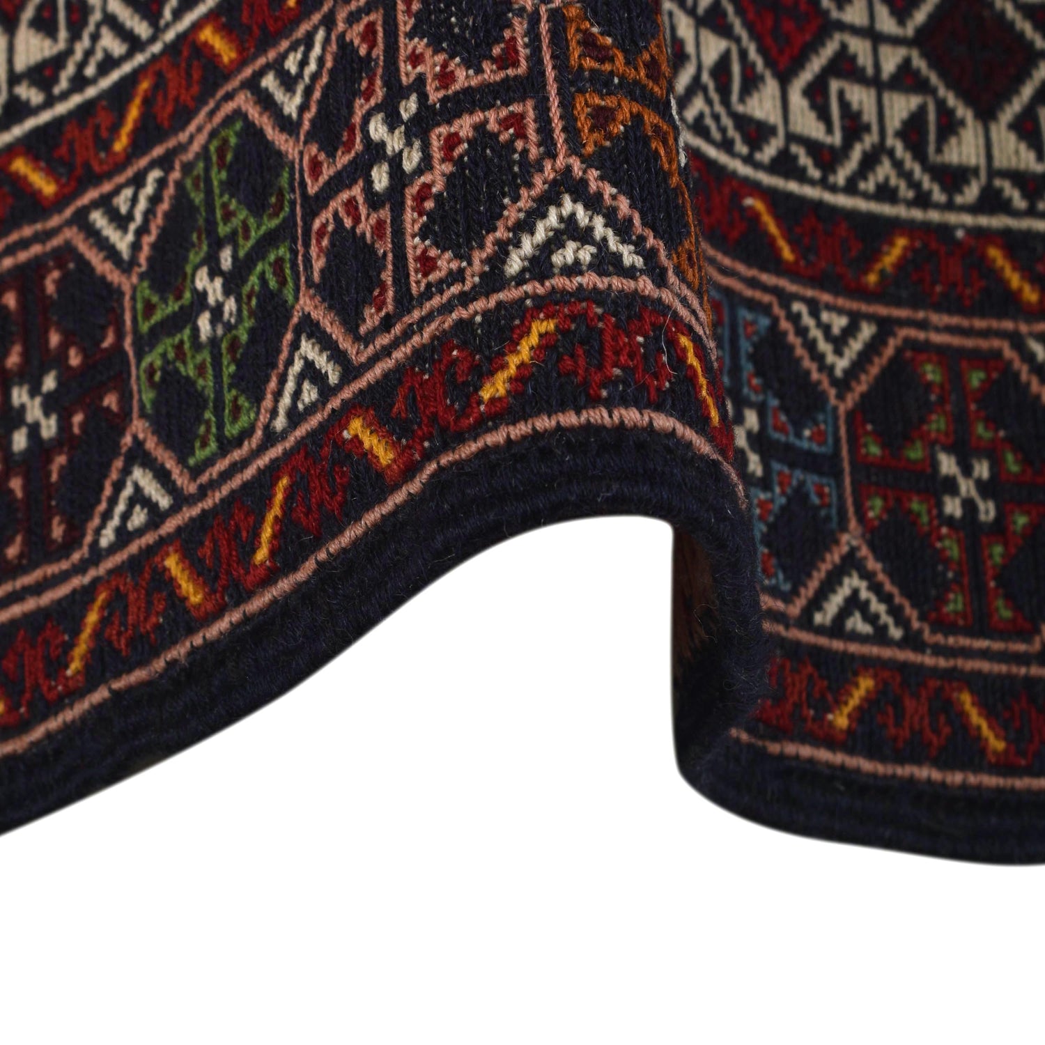 Hand Knotted Flat Weave Maliki Kilim 3' 6" x 5' 2" ft / 106 x 158 cm - No. 3072