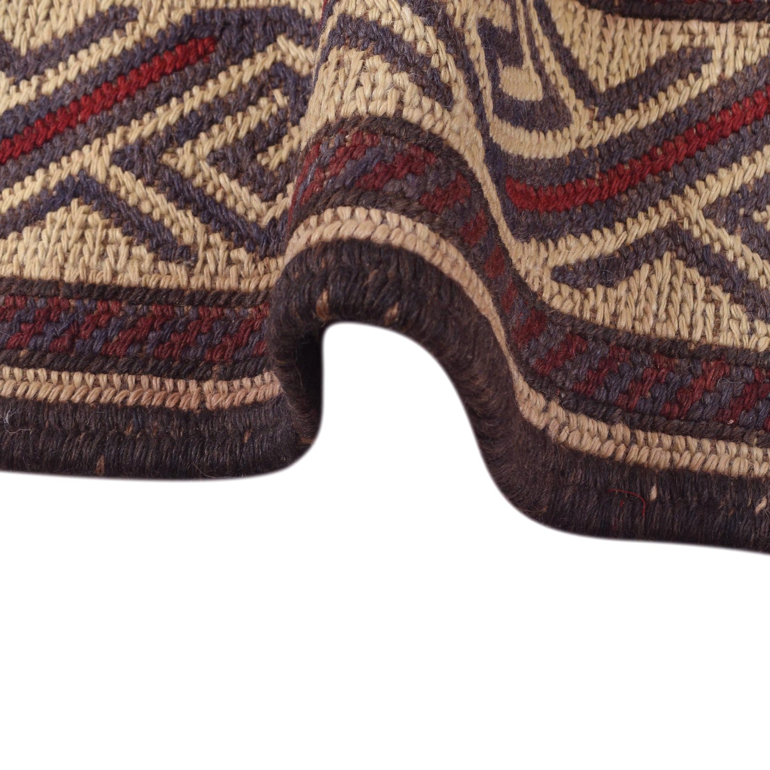 Afghan Saghari Kilim 6' 5" x 9' 2" ft / 196 x 280 cm - No. 3097