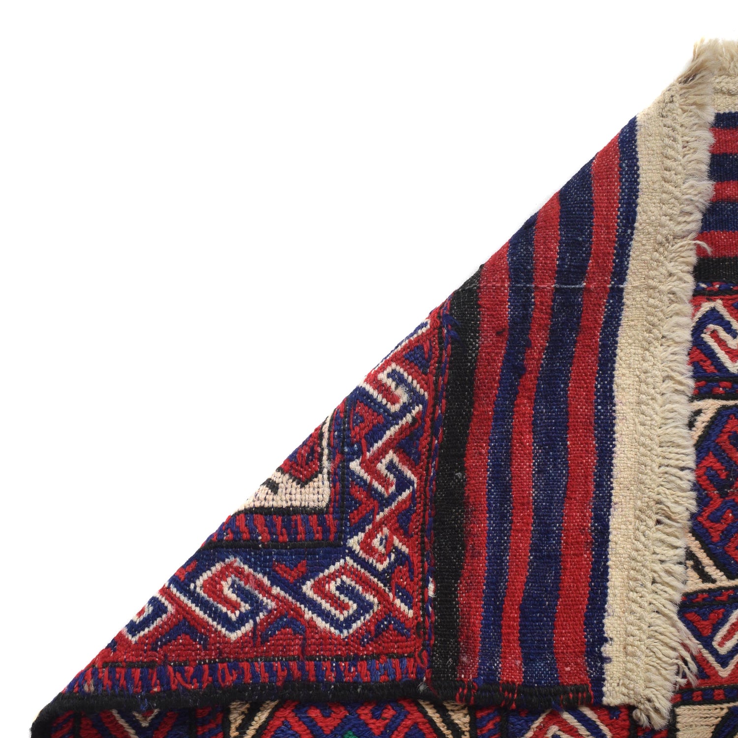 Hand Knotted Vintage Kilim 4' 4" x 6' 3" ft / 133 x 190 cm - No. 3101