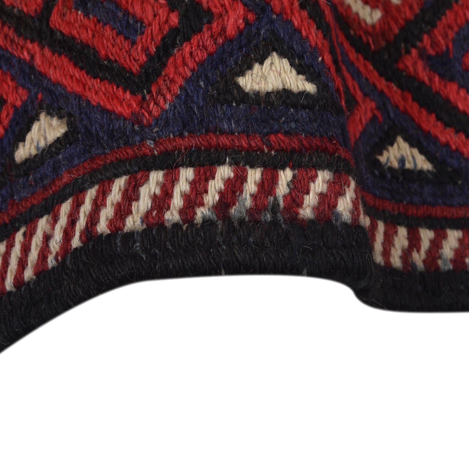 Hand Knotted Vintage Kilim 3' 10" x 6' 2" ft / 118 x 187 cm - No. 3144