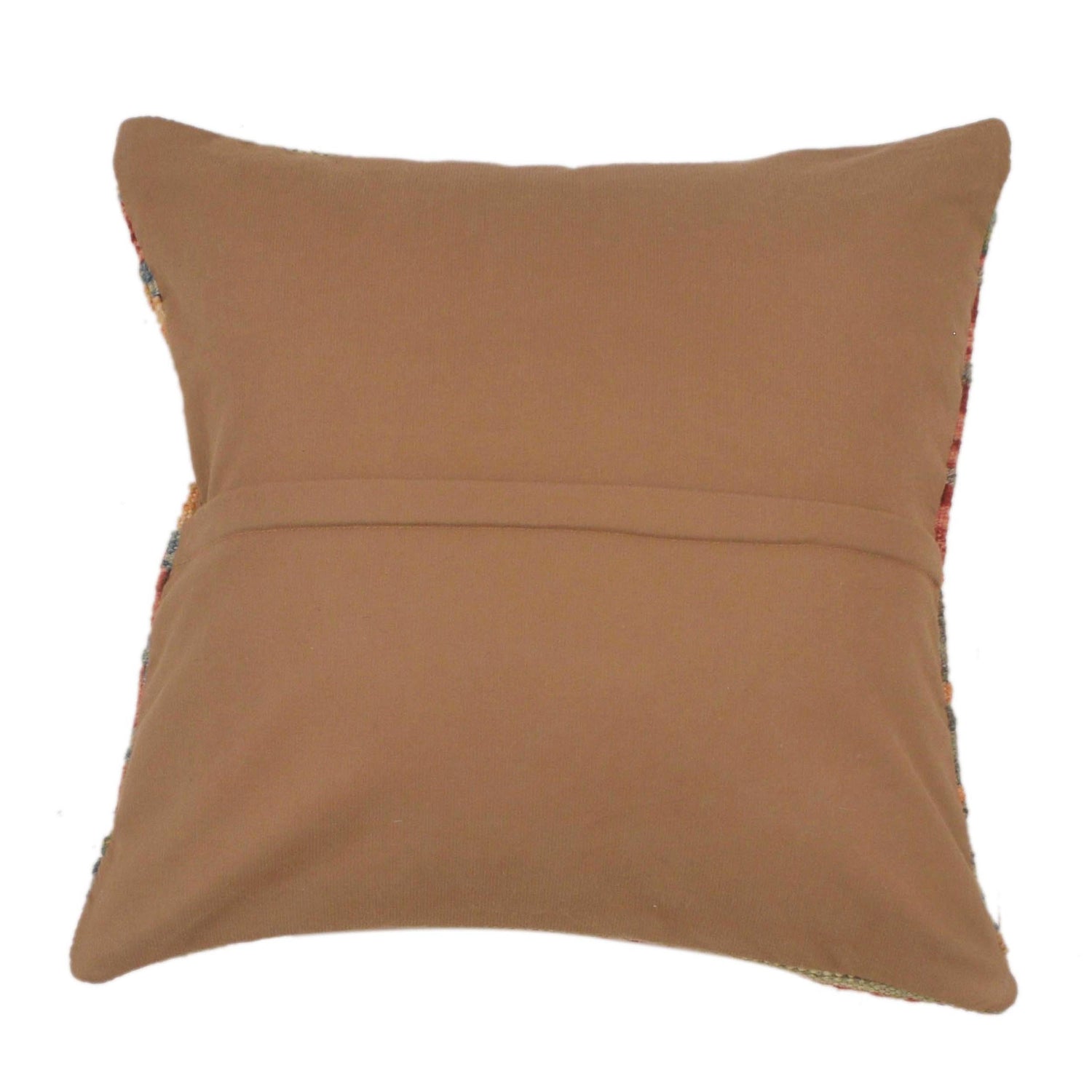 Kilim Cushion Cover 1' 7" x 1' 6" ft / 47 x 46 cm - No. 34468