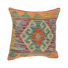 Handmade Kilim Cushion Covers 1' 6" x 1' 7" ft / 45 x 47 cm - No. 34472
