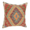 Afghan Kilim Cushion 1' 6" x 1' 6" ft / 45 x 46 cm - No. 34478