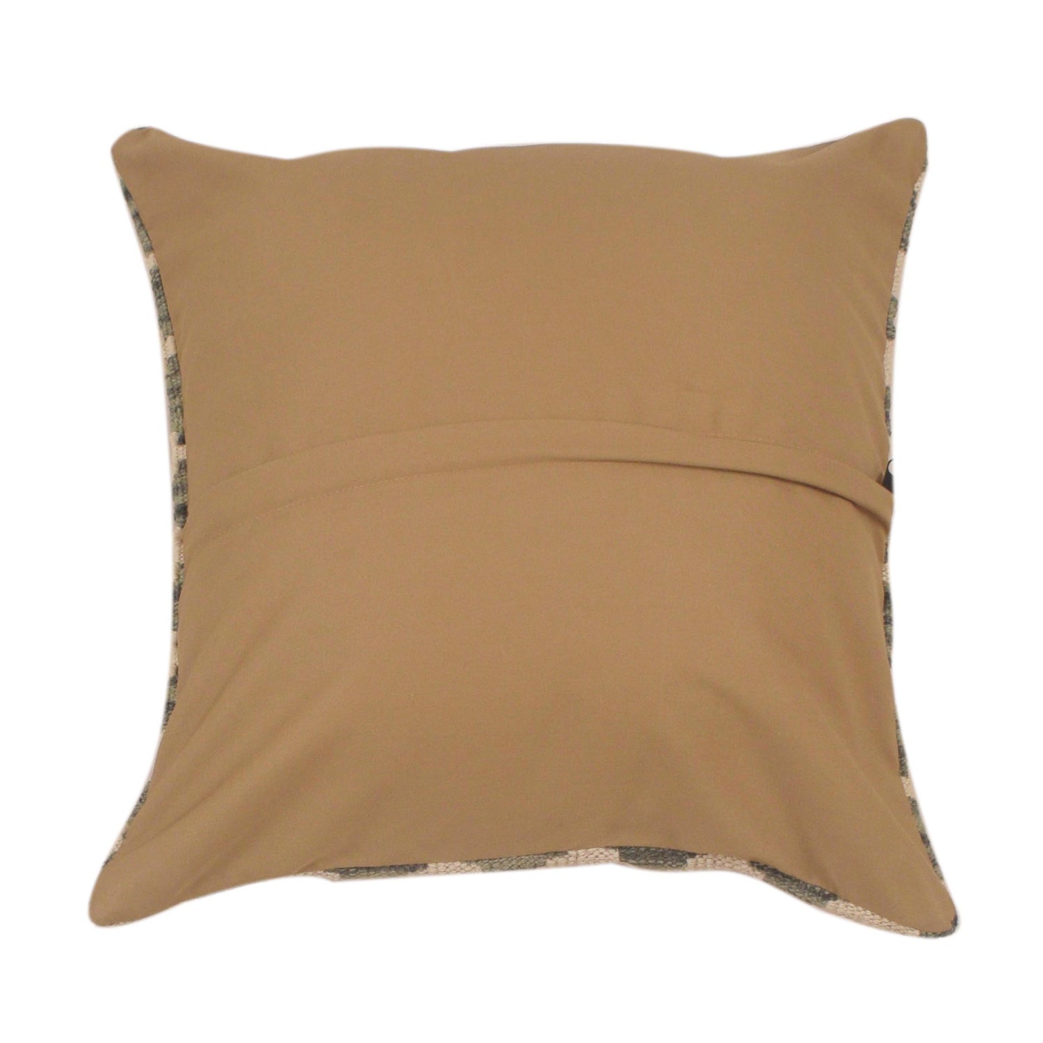 Afghan Kilim Cushion 1' 6" x 1' 6" ft / 45 x 46 cm - No. 34478