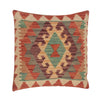 Vegetable Kilim Cushion Cover 1' 6" x 1' 6" ft / 46 x 46 cm - No. 34483