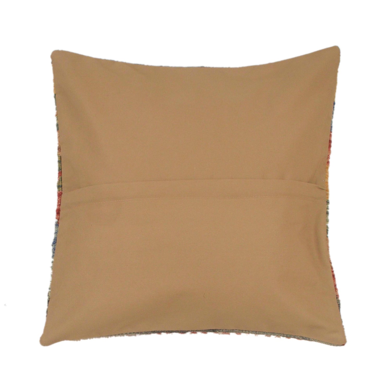 Hand Knotted Kilim Cushion 1' 6" x 1' 6" ft / 45 x 45 cm - No. 34487