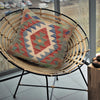 Kilim Cushion Cover 1' 6" x 1' 7" ft / 46 x 47 cm - No. 34495