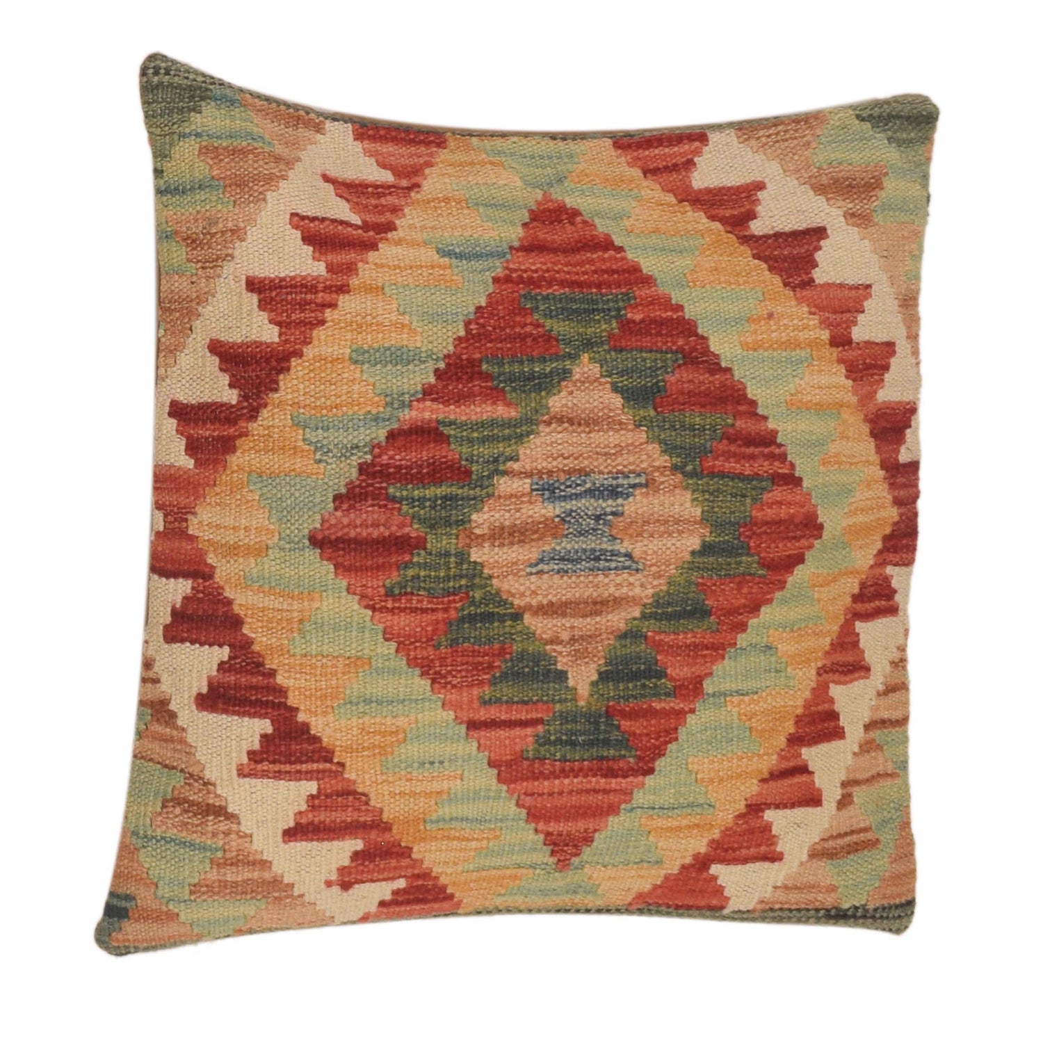Kilim Cushion Covers for Your Home 1' 6" x 1' 7" ft / 46 x 47 cm - No. 34508