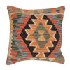 Kilim Cushion Cover 1' 6" x 1' 6" ft / 46 x 46 cm - No. 34509