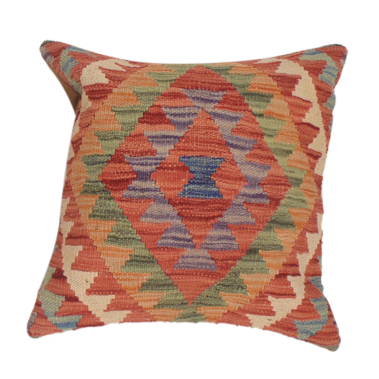 Turkish Design Kilim Cushion 1' 7" x 1' 7" ft / 47 x 47 cm - No. 34511