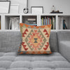 Afghan Kilim Cushion 1' 5" x 1' 5" ft / 44 x 44 cm - No. 34520