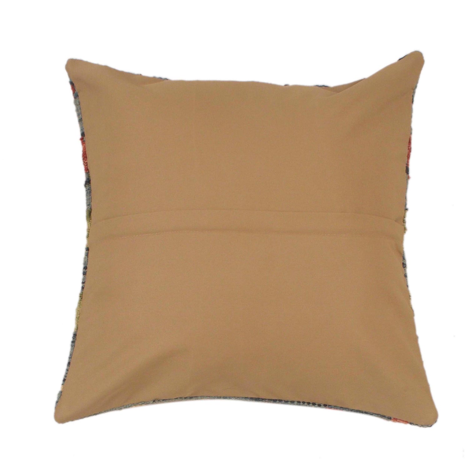 Afghan Kilim Cushion 1' 6" x 1' 6" ft / 46 x 46 cm - No. 34521