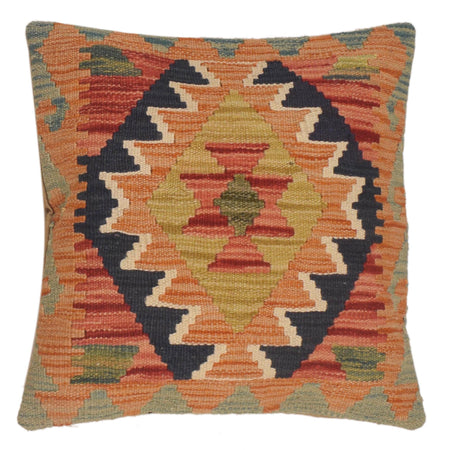 Kilim Cushion Covers for Your Home 1' 6" x 1' 6" ft / 45 x 45 cm - No. 34524