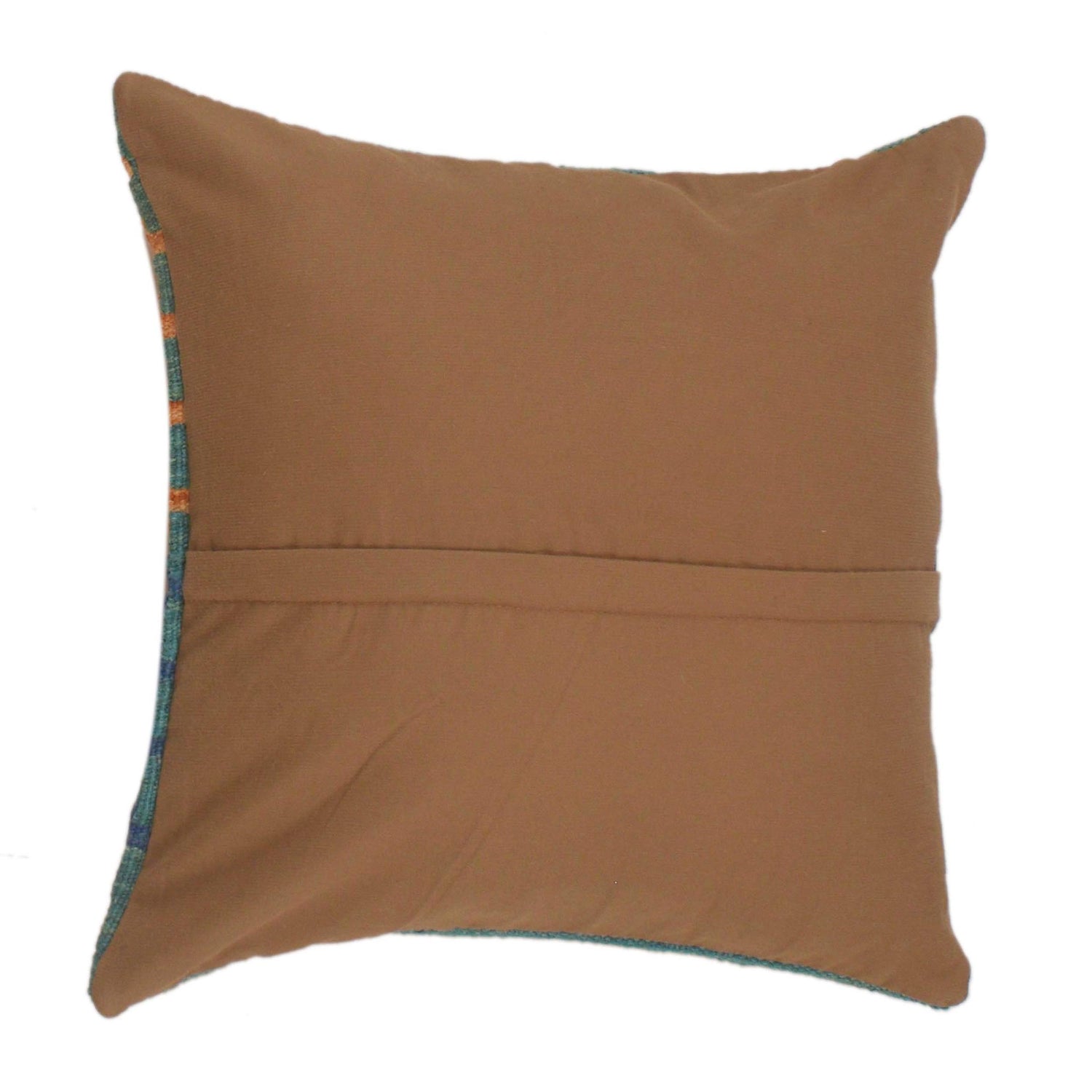 Hand Knotted Kilim Cushion 1' 6" x 1' 6" ft / 45 x 46 cm - No. 34530