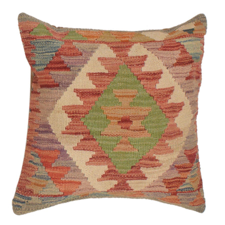 Kilim Cushion Covers for Your Home 1' 6" x 1' 6" ft / 45 x 46 cm - No. 34536