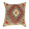 Turkish Style Kelim Cushion 1' 4" x 1' 6" ft / 40 x 45 cm - No. 34538