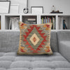 Turkish Style Kelim Cushion 1' 4" x 1' 6" ft / 40 x 45 cm - No. 34538