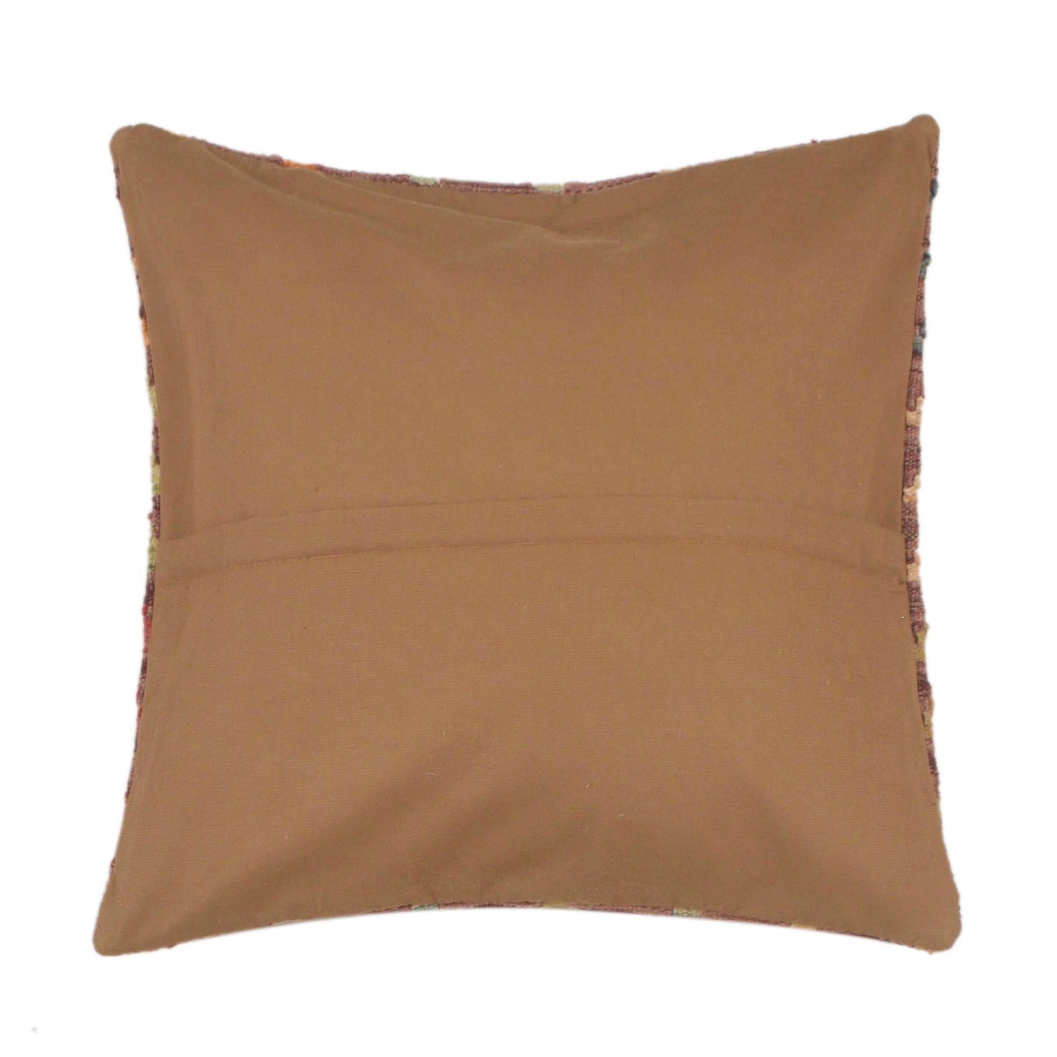 Afghan Kilim Cushion 1' 6" x 1' 6" ft / 46 x 45 cm - No. 34542