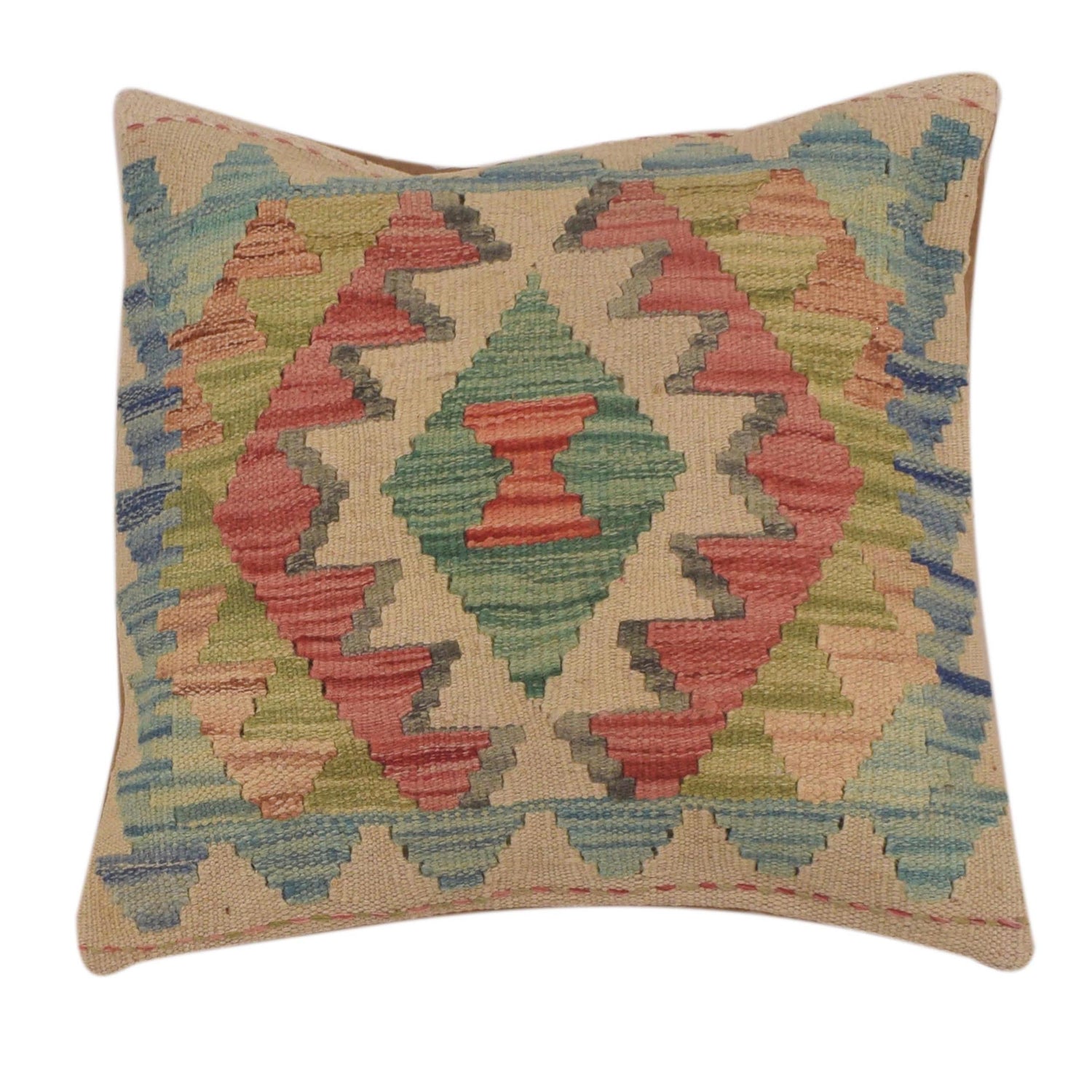 Kilim Cushion Covers for Your Home 1' 5" x 1' 6" ft / 43 x 45 cm - No. 34543