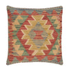 Hand Knotted Kilim Cushion 1' 6" x 1' 6" ft / 46 x 46 cm - No. 34548